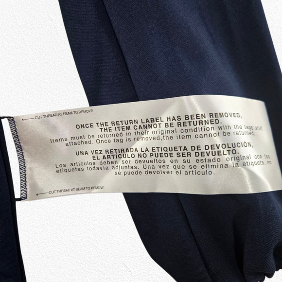 Dress the Population Navy Esperanza Sweetheart Balloon Sleeve Mini Dress Size Lg - Picture 7 of 13